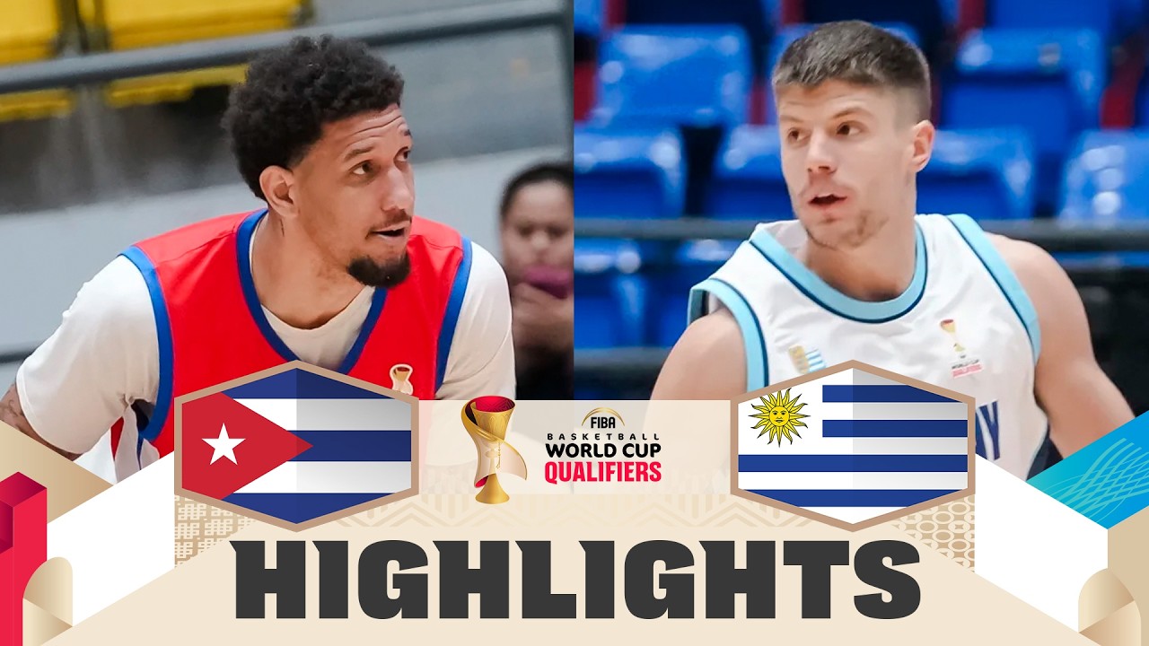 Cuba 🇨🇺 v Uruguay 🇺🇾 | Highlights | FIBA Basketball World Cup 2027 Americas Qualifiers