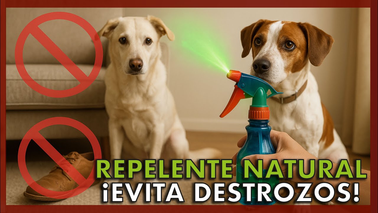 🛡️🐕 Haz este repelente casero para repeler a los perros (sin químicos)
