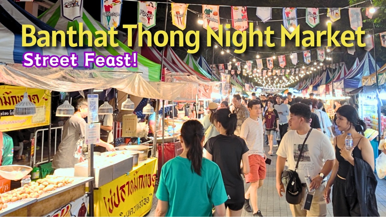[BANGKOK] Это место создано для уличной еды | Бантхат Тхонг