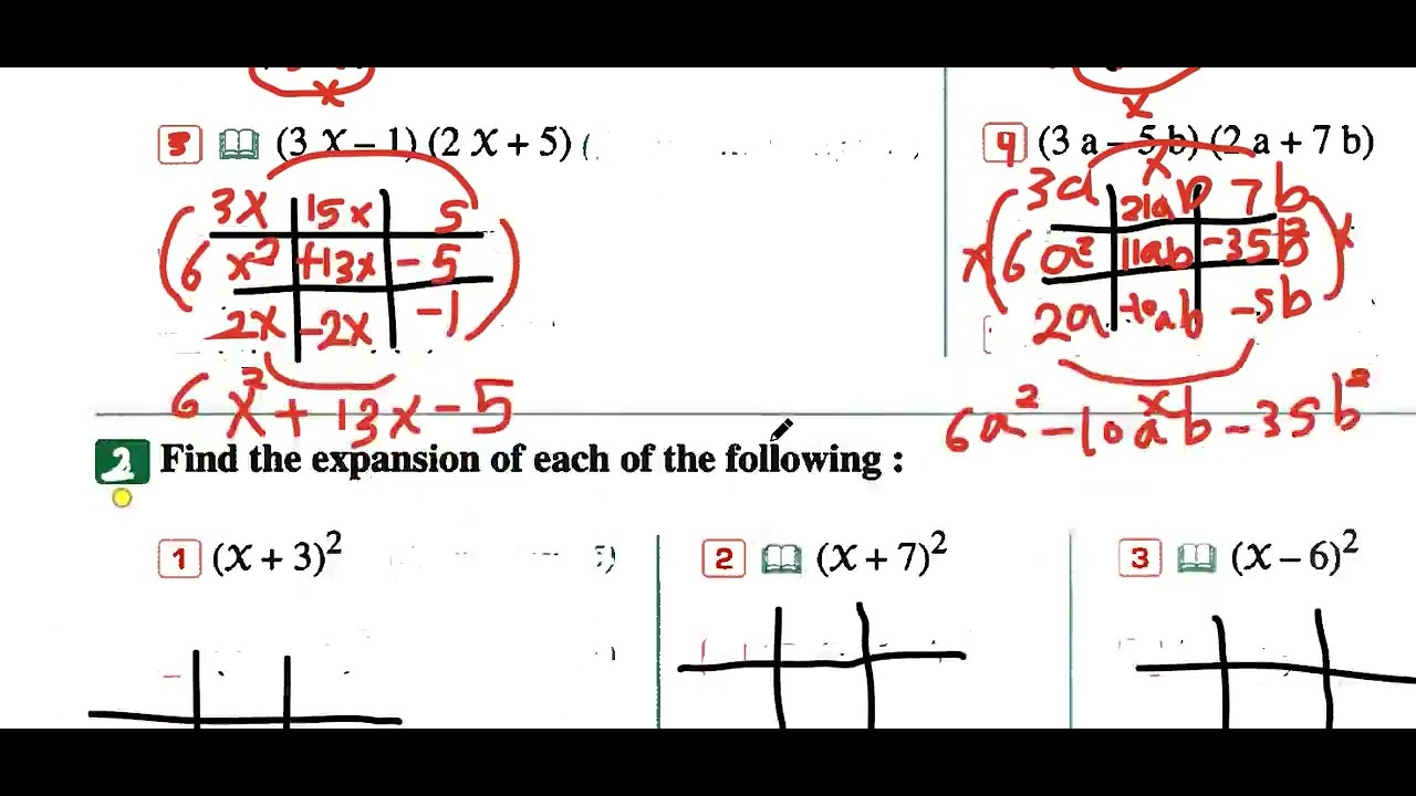 Middle 1 ضرب مقدار ×مقدار multiplying Expression x Expression  بطريقه سهلة جدا 