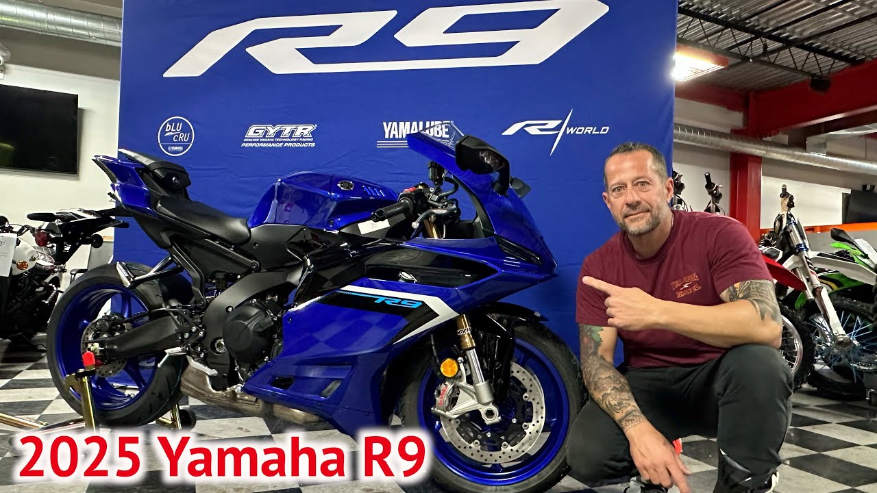 All New 2025 Yamaha R9 #cyclefanatixsport #yamaha #yamahar9