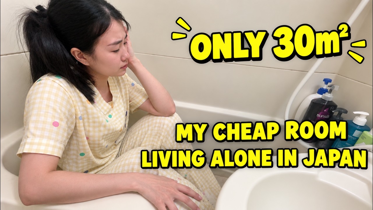 My $190 Cheap Apartment in Japan | Apartment Tour of a Foreigner Living Alone in Japan 🇯🇵