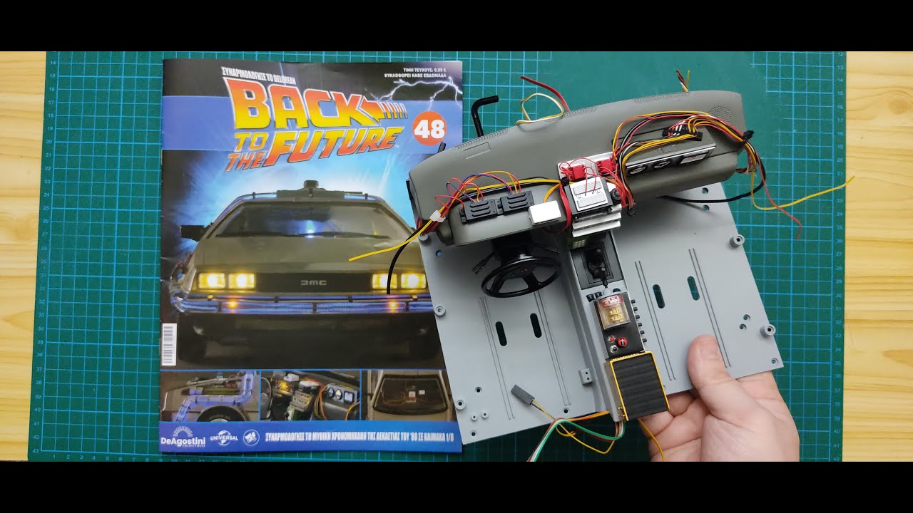 Back to the Future DeLorean Τεύχος 48 Του Καλωδίου Το Καγκελο