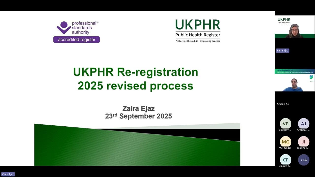 Practitioner 5 yearly re-registration process - webinar
