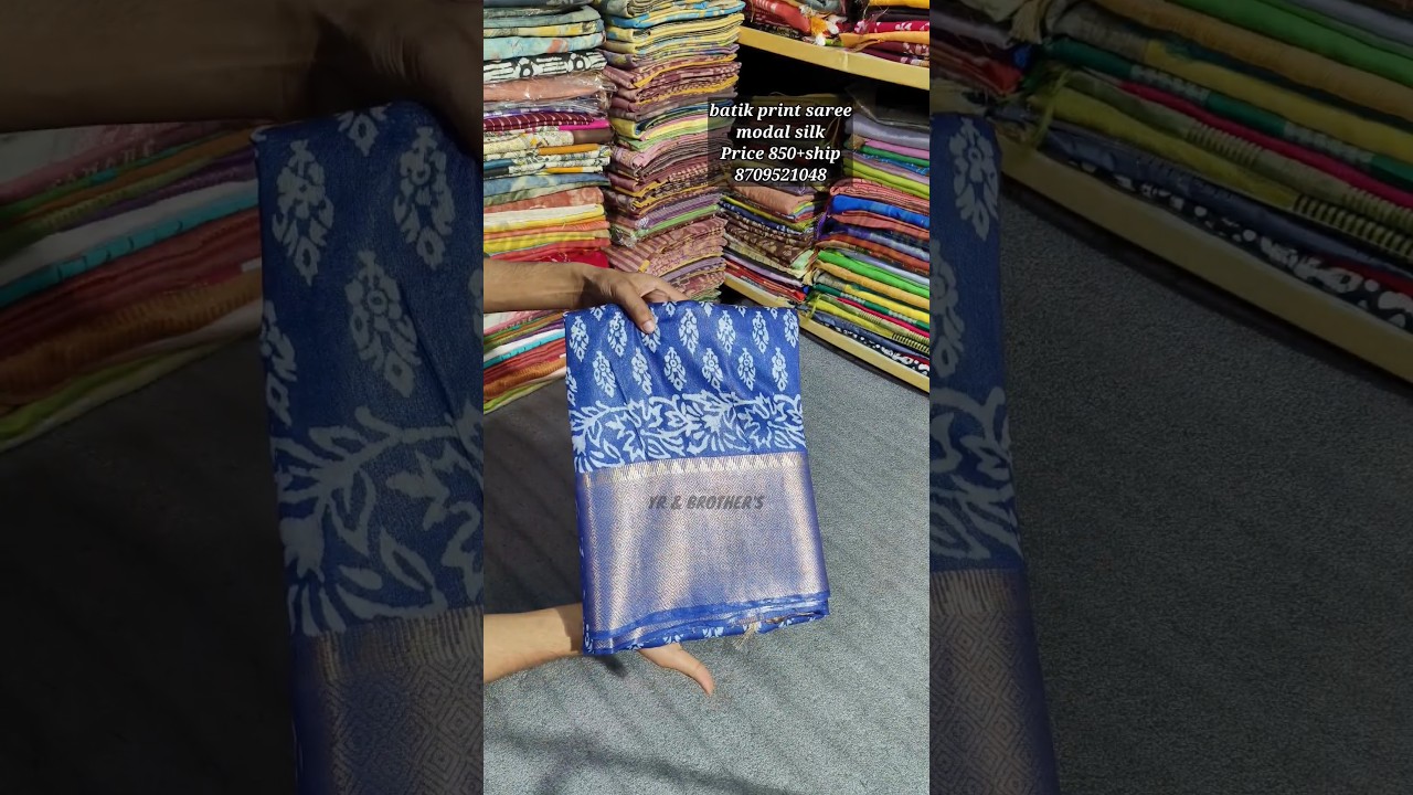 Festival wear batik print silk sarees | wedding wear silk sarees #festival #diwali #batiksarees