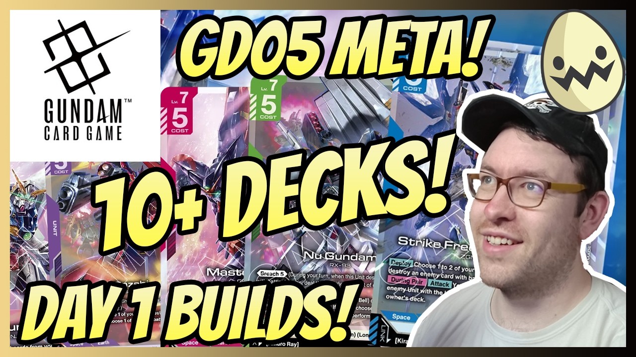 Gundam Card Game: колоды меты GD05, день 1!