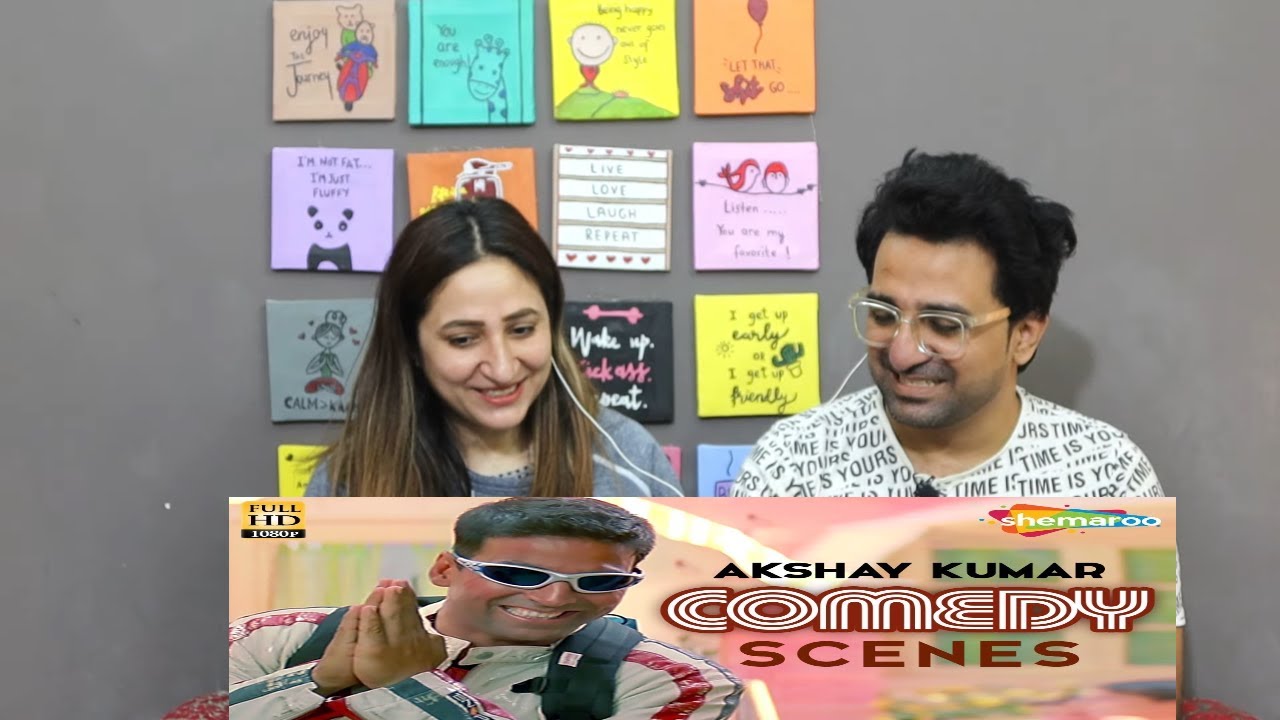 Pak Reacts Best of Akshay Kumar comedy scenes from Mujhse Shaadi Karogi | Amish Puri | Salman Khan