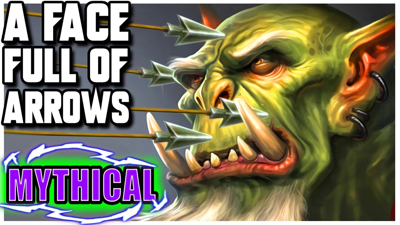 Grubby | WC3 | [MYTHICAL] A Face Full Of ARROWS!