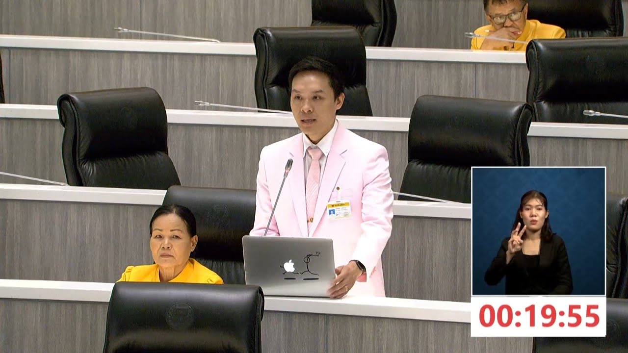 นายปริญญา วงษ์เชิดขวัญ กระทู้ถาม เรื่อง ปัญหาแรงงานต่างด้าวลักลอบทำงานที่เป็นอาชีพสงวนสำหรับคนไทย