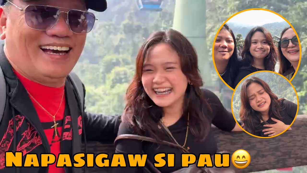 KINABAHAN SI PAU AT SI PAPA VAL😅❤️