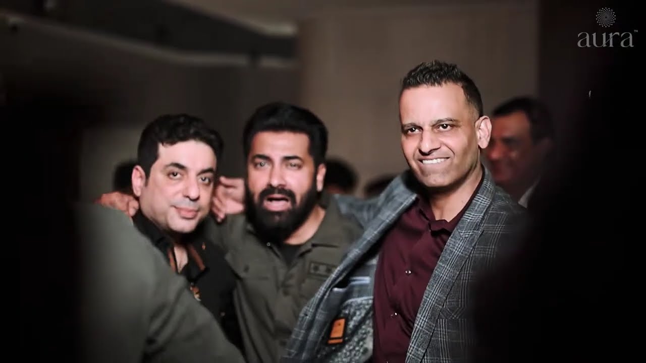 aura success party done by event by swork