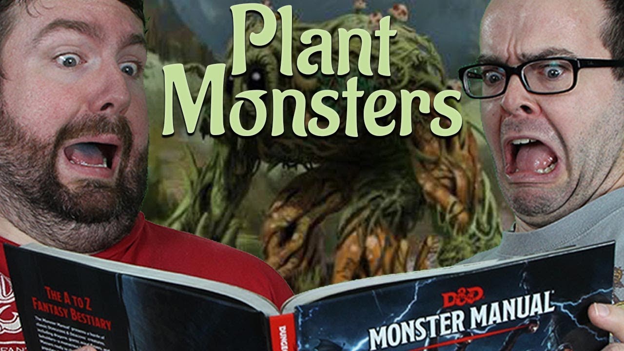 Plant Monsters: Shambling Mound / Treant / Myconids / Awakened Tree in 5e Dungeons & Dragons Web DM