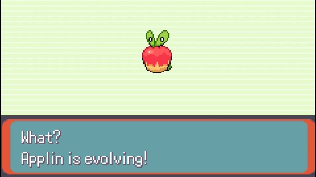 How to evolve Applin into Appletun/Flapple - Pokemon Scorched Silver 1.3