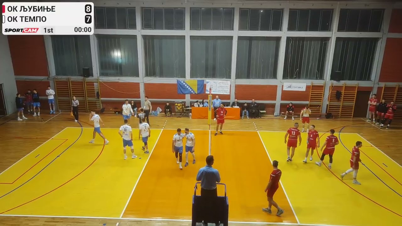 PREMIJER LIGA BIH za (m) 15. kolo sezona 2025/26  OK LJUBINJE VS OK TEMPO