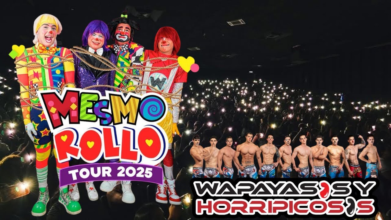 MESMO ROLLO TOUR GUADALAJARA (Los mesmos show, Wilin k rollo, patitas k rollo y wapayasos)