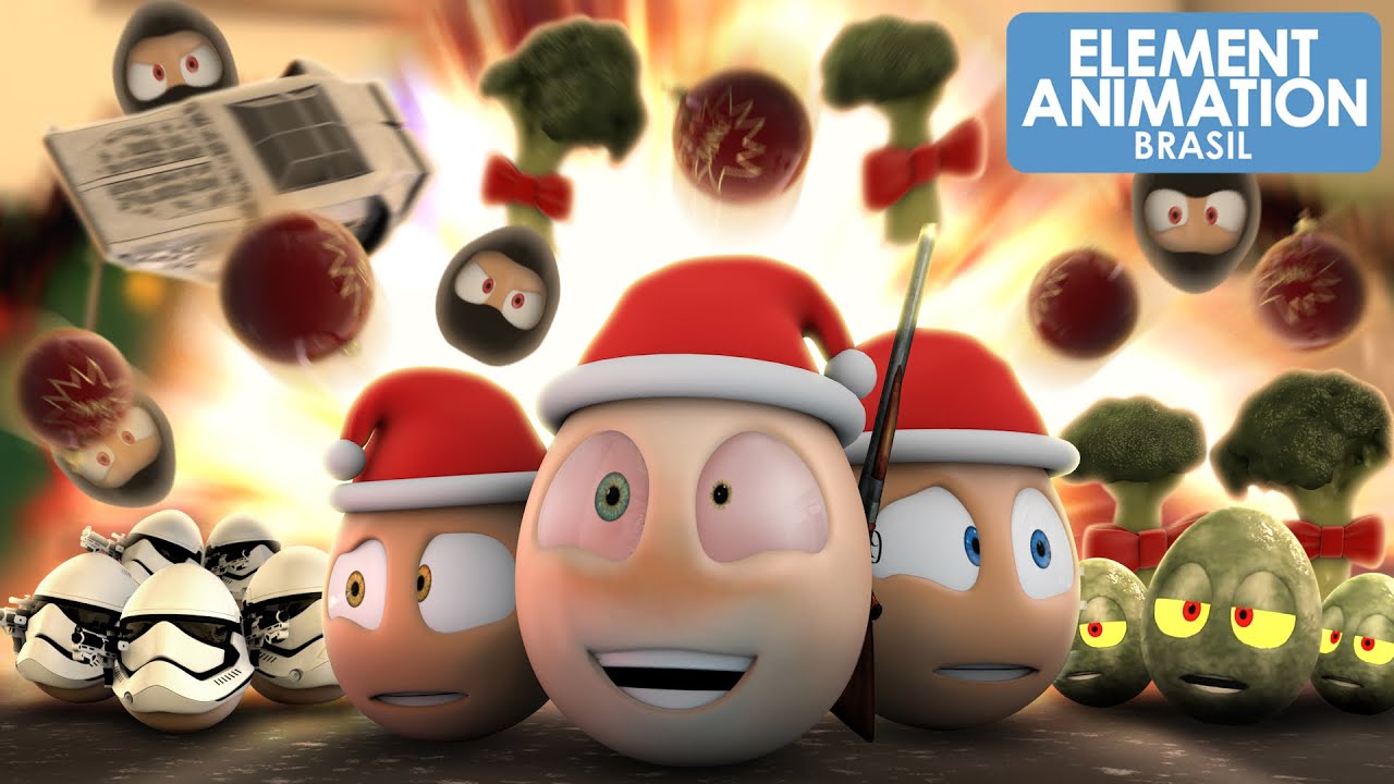 🎶 TODOS OS DIAS AT&Eacute; A NOITE DE NATAL!!! - OS OVOS! 🎶 (ANIMA&Ccedil;&Atilde;O MUSICAL)