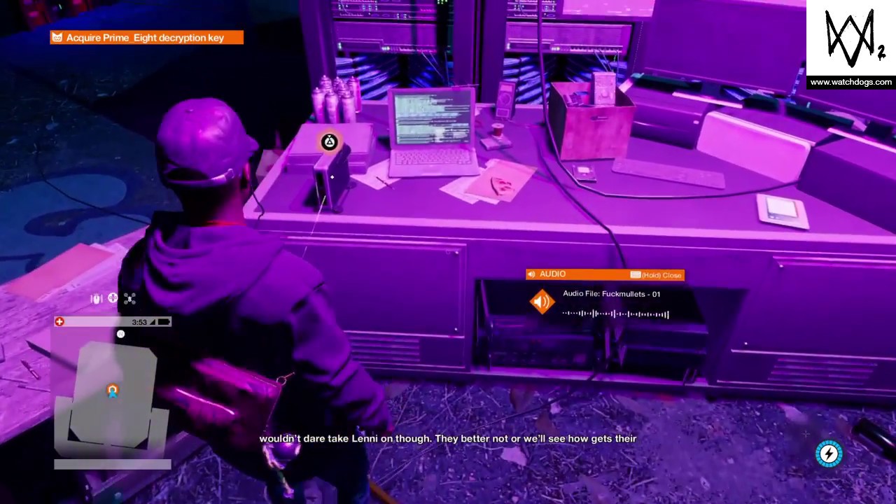 WATCH_DOGS® 2 Acquire Prime Eight Decryption Key