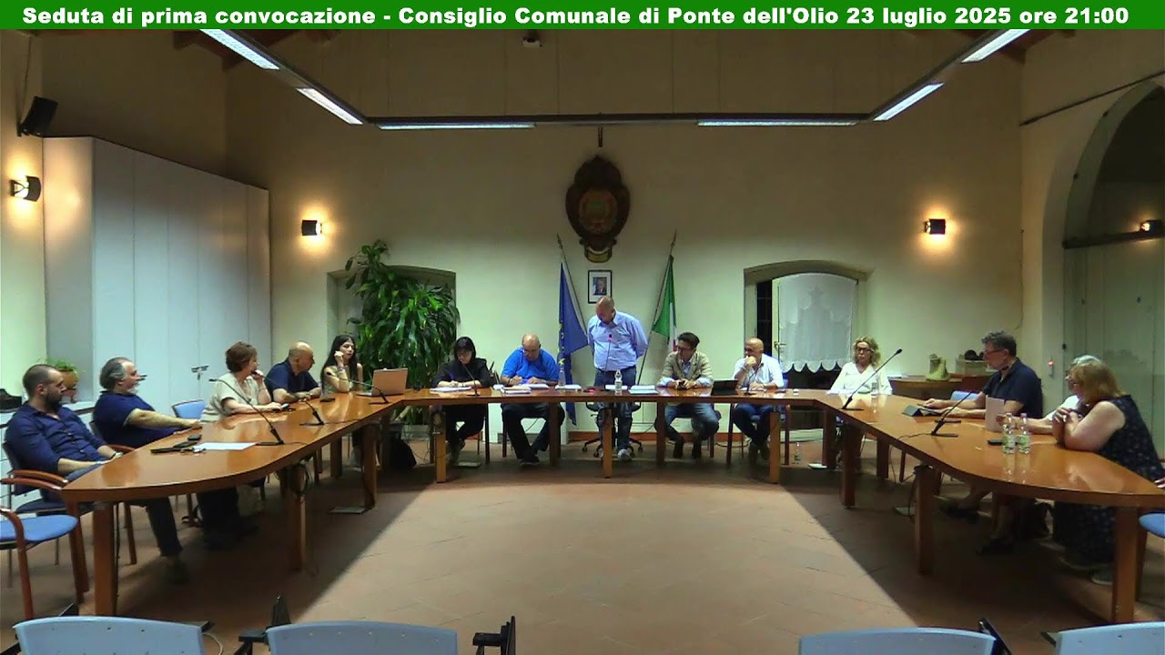 Consiglio Comunale 23 luglio 2025