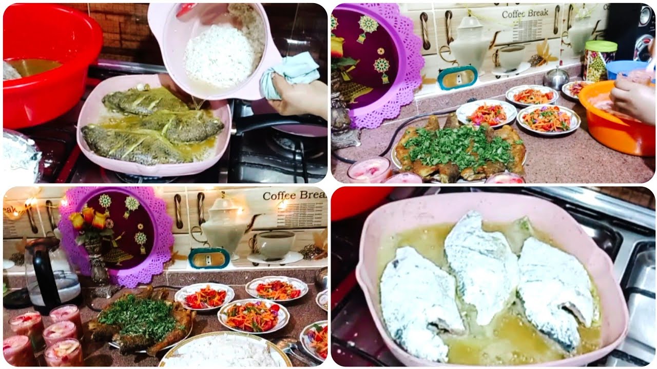 #روتين رمضاني قوي🌿الحقوني المغرب اذن وانا لسه بعمل الاكل