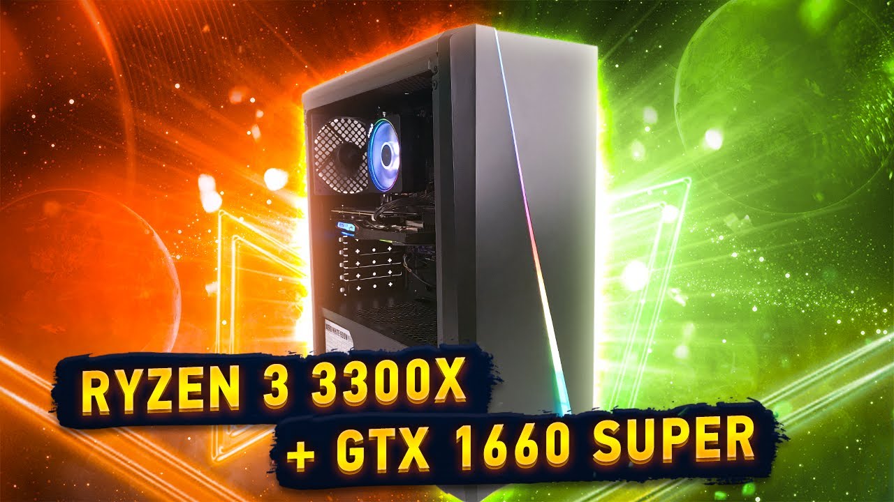 💎 Игровой ПК Ryzen 3 3300x + MSI GTX 1660 Super. Собираем пк и тестируем все в живую #Vladyushko