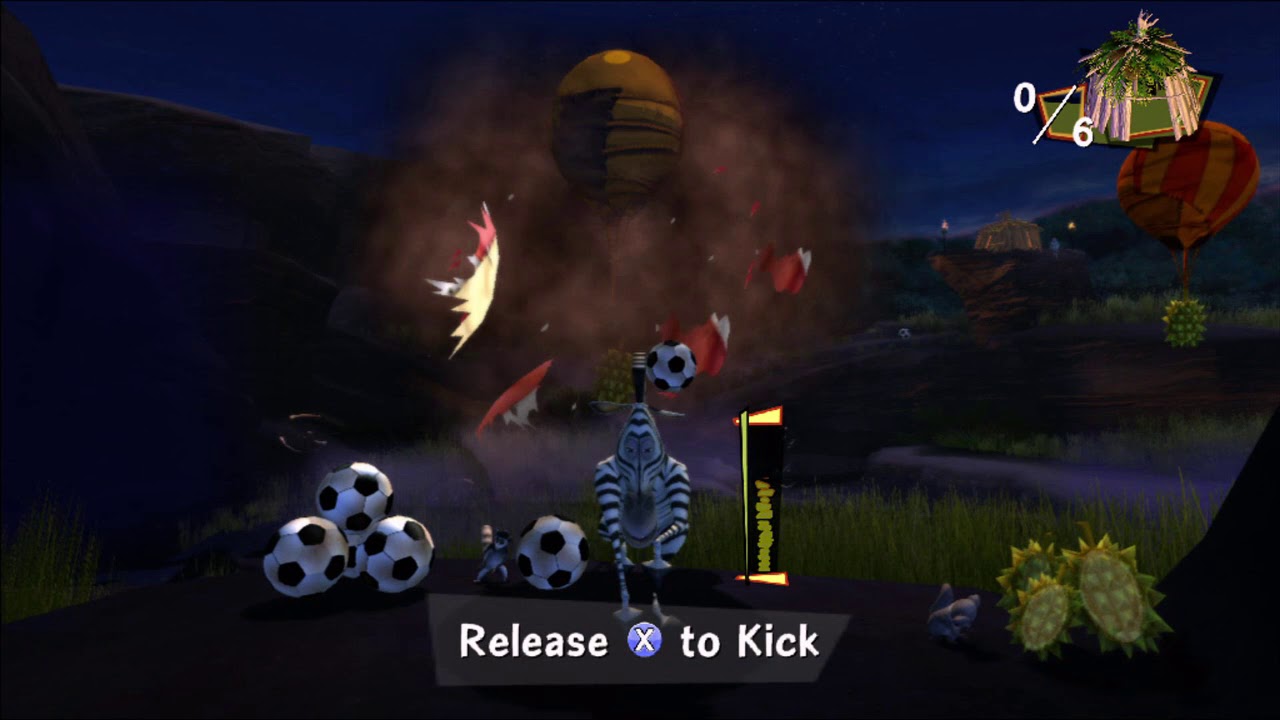 Madagascar: Escape 2 Africa - Walkthrough 49 - Smash the Village, Destroy the Huts & the Dam