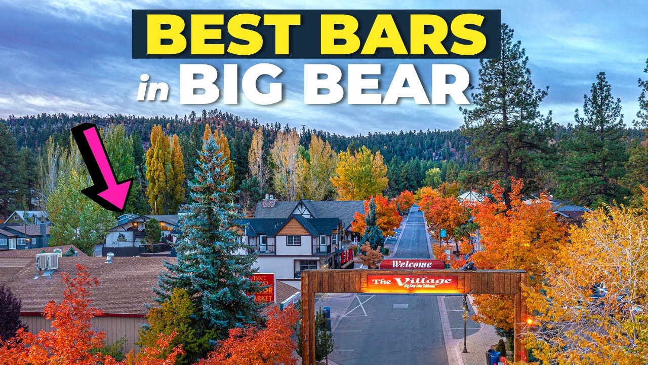 These Are The BEST BARS in Big Bear Lake, California