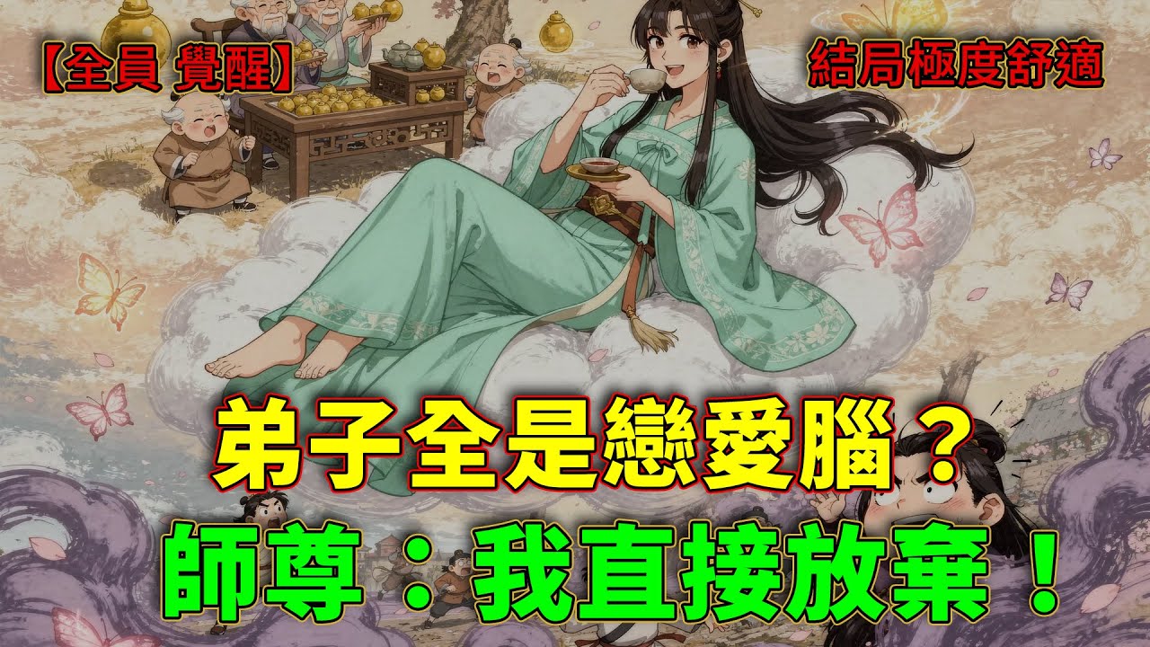 「這群舔狗我不要了！」穿成頂級師尊，內門弟子全是戀愛腦？我反手把靈器分給外門掃地僧，帶著長老捲款跑路，結果這群逆徒竟然集體發憤圖強了？