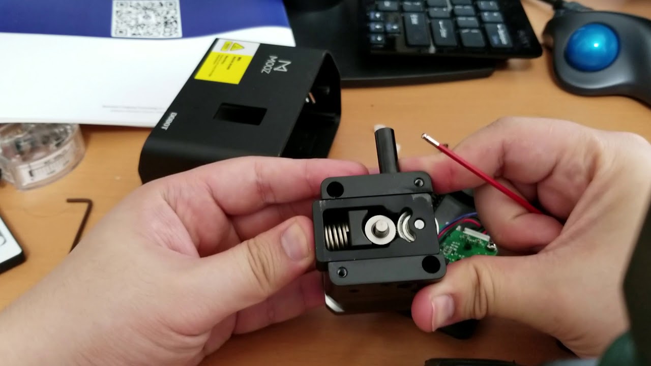 DOBOT Mooz 3D printing module disassembly