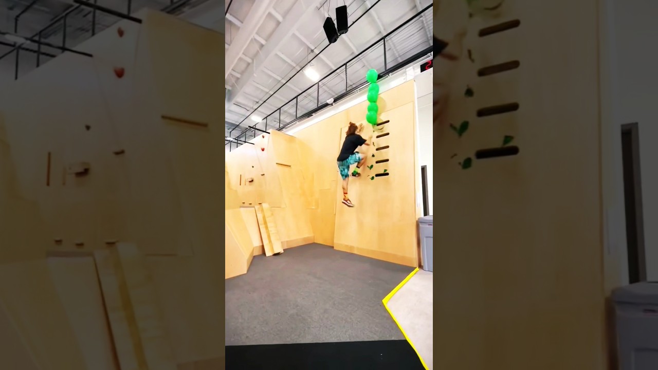Balloon Pop Cpompilation 🎈🤯 #parkour #bouldering #climbing #funny #tumbling #tricking #cheer