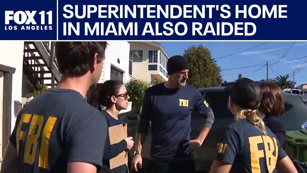 FBI raids home of LAUSD Sup. Carvalho