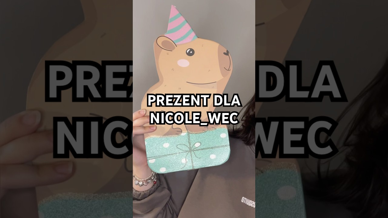 Prezent dla Nicole 🎀🐹