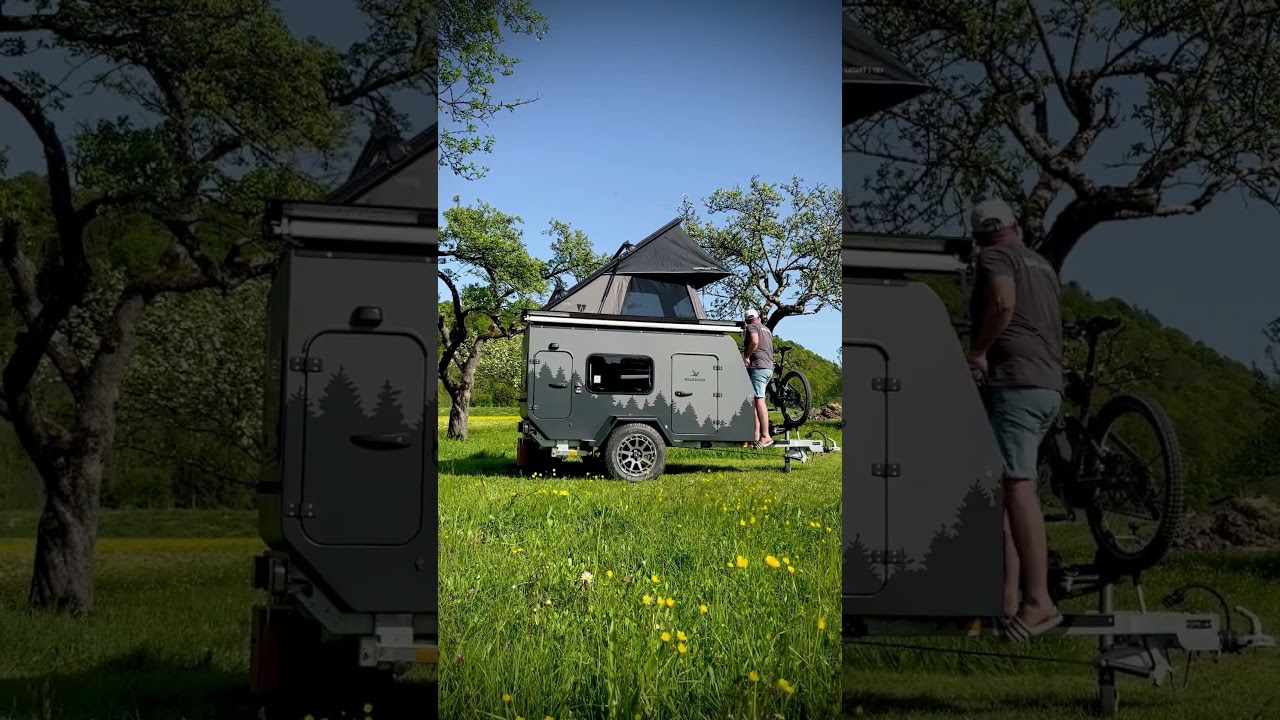 Kuckoo Camper fertig aufgebaut in nur 2 Minuten 🔧