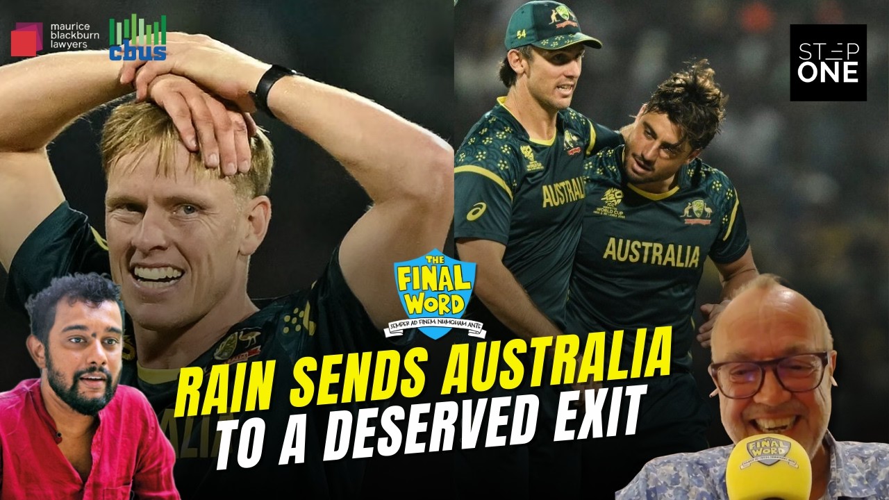 Rain sends Australia to a deserved exit | TFW Daily