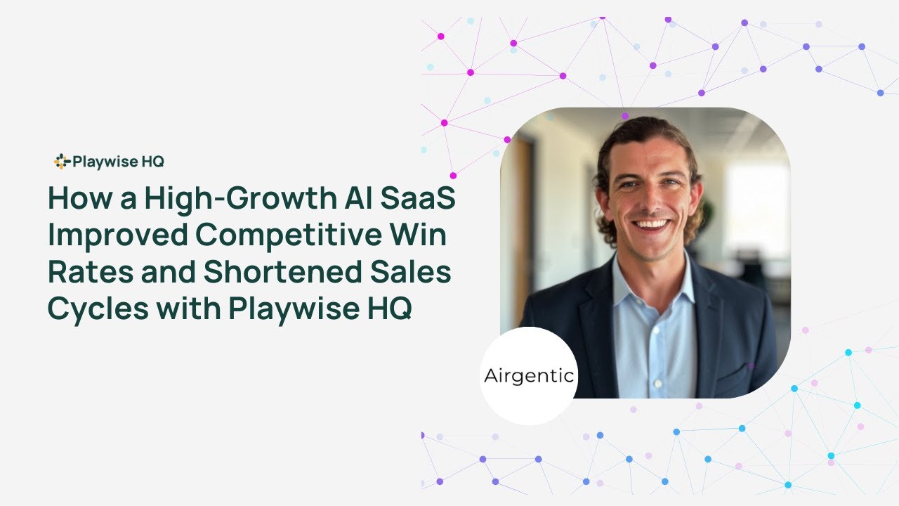How a SaaS Startup Improved Win Rates + Shortened Sales Cycles (Competitive Intel Case Study)
