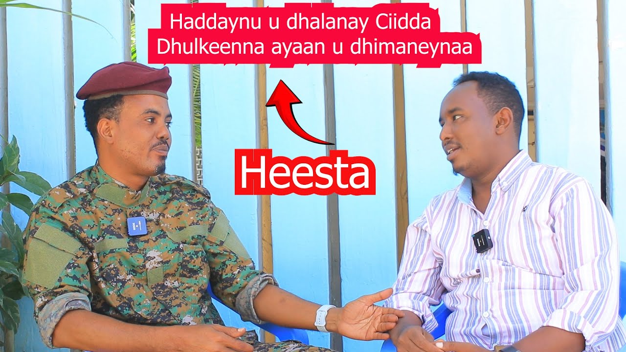 Abwaanka Sameeyay Heesta Haddaynu u dhalanay Ciidda Dhulkeenna Ayaan u dhimaneynaa Maxamed Dalab ...