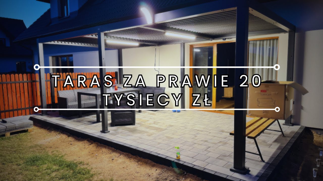 Pergola CLIMA Liroy Merlin // JAK ZROBIŁEM TARAS ZA BLISKO 20 TYSIECY ZŁOTYCH