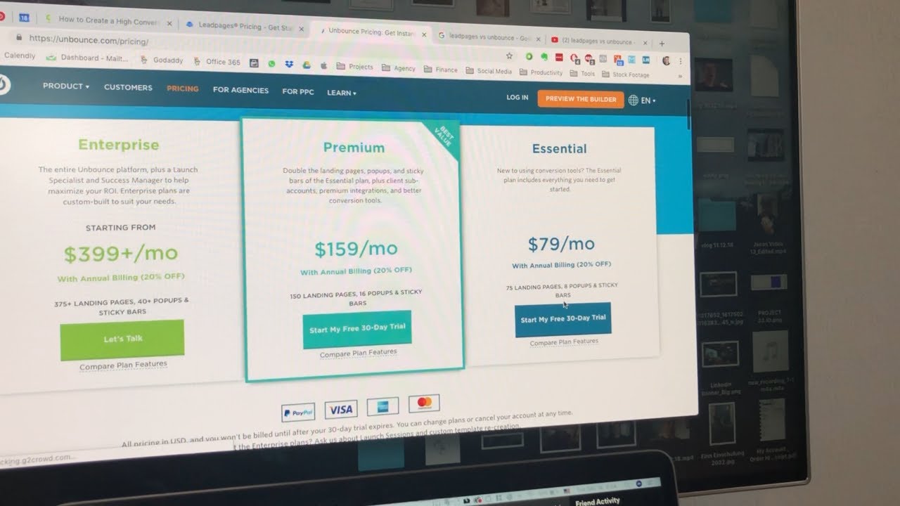 LEADPAGES VS UNBOUNCE - WHICH TO CHOOSE FOR LANDING PAGE BUILDERS | THE BALI VLOG #019