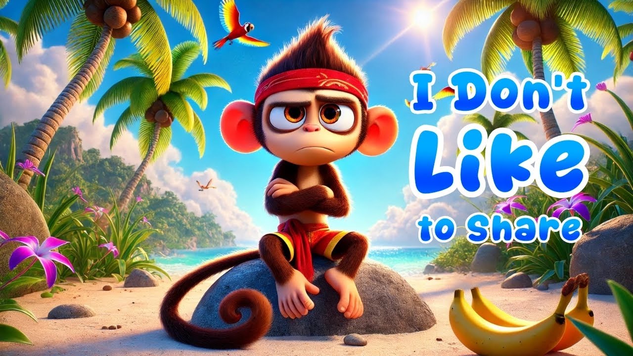 Sharing is Caring | Kids Moral Story About Kindness | Jungle Animal Story for Toddlers