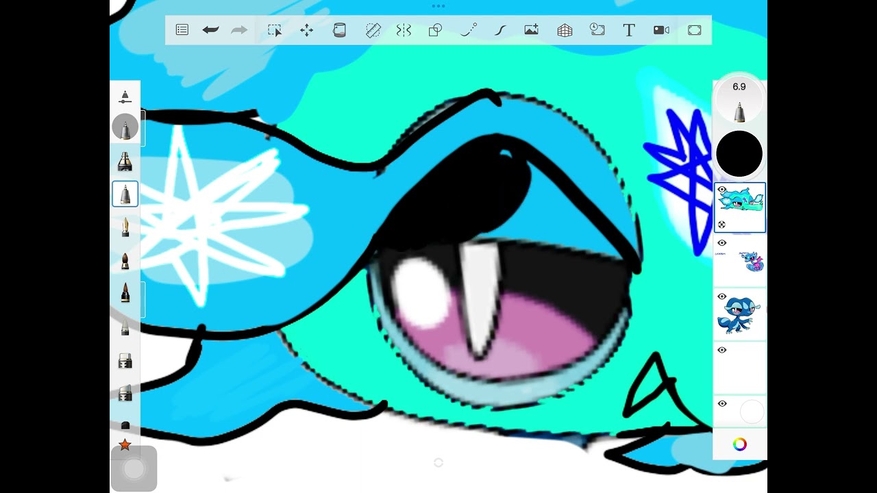 Making a full evolution line for Gecqua