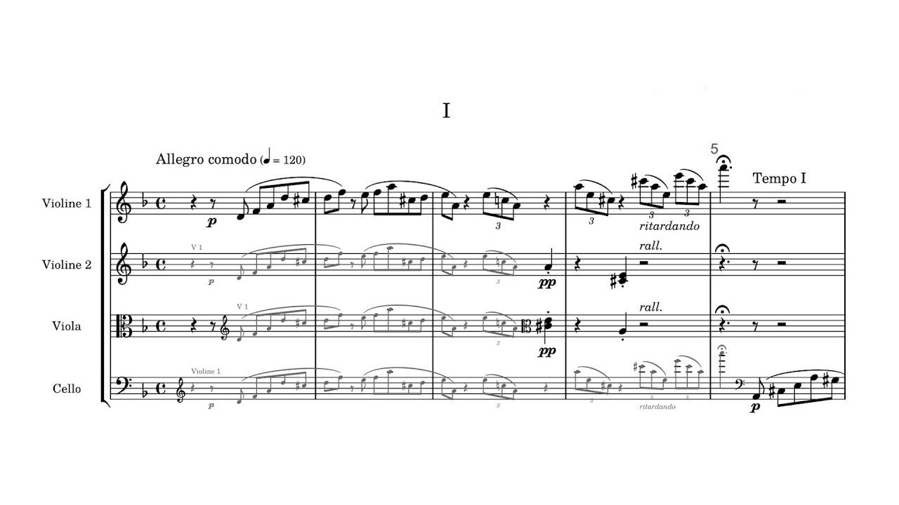 Luigi Cherubini – String Quartet No.3, in D minor