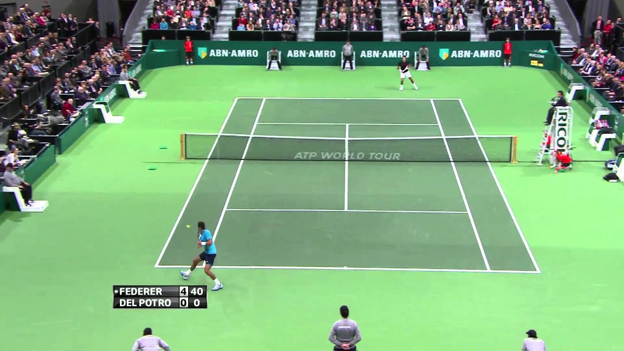 Federer vs. Del Potro highlights | Rotterdam 2012