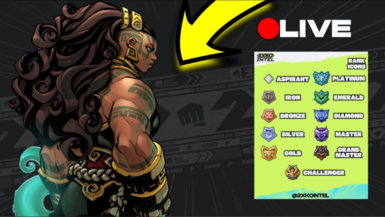 2XKO- RANKED GRIN CAN WE HIT THIS COMBOS!!!
