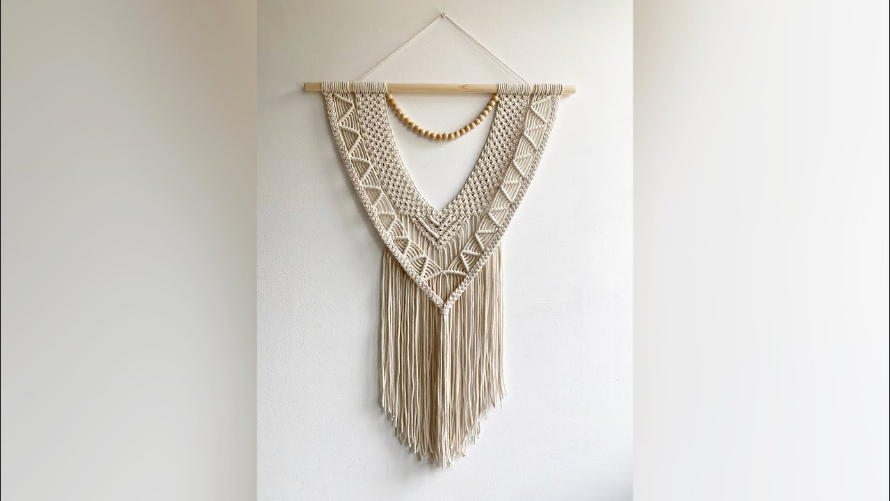 Tutorial Macrame Wall Hanging NEW 2022