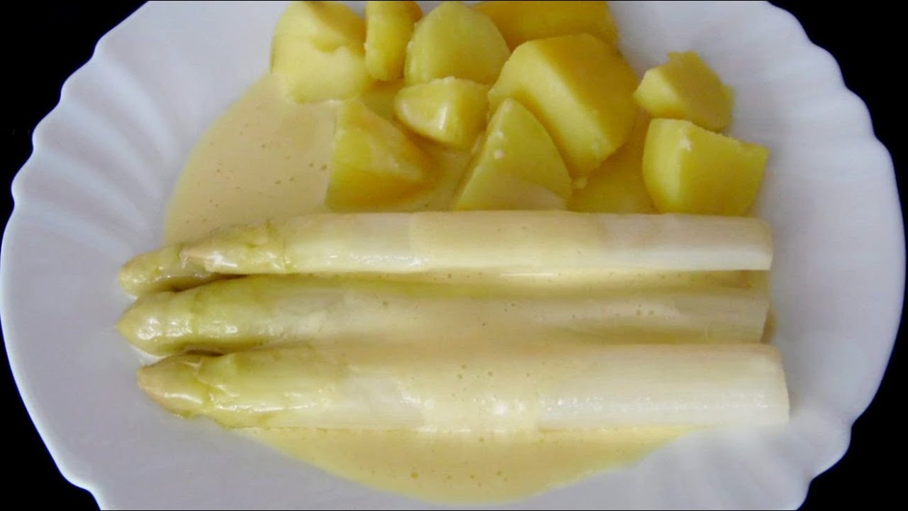 Spargel mit Kartoffeln und sauce hollandaise #28
