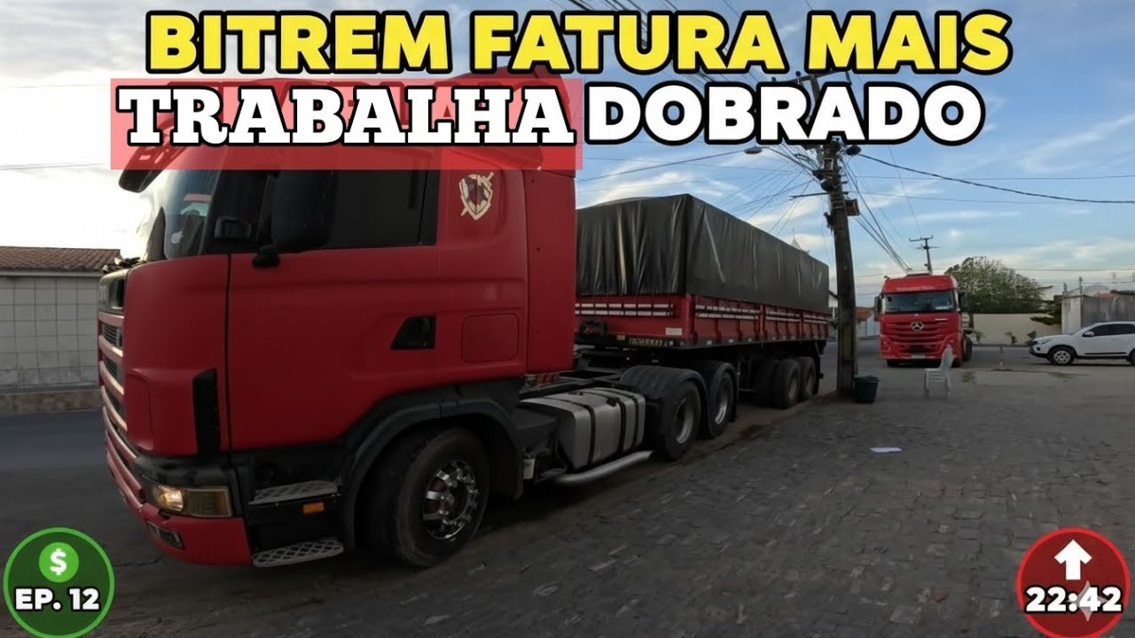 Bitrem fatura mais, porem o trabalho é dobrado, engata e desengata EP 12 2026