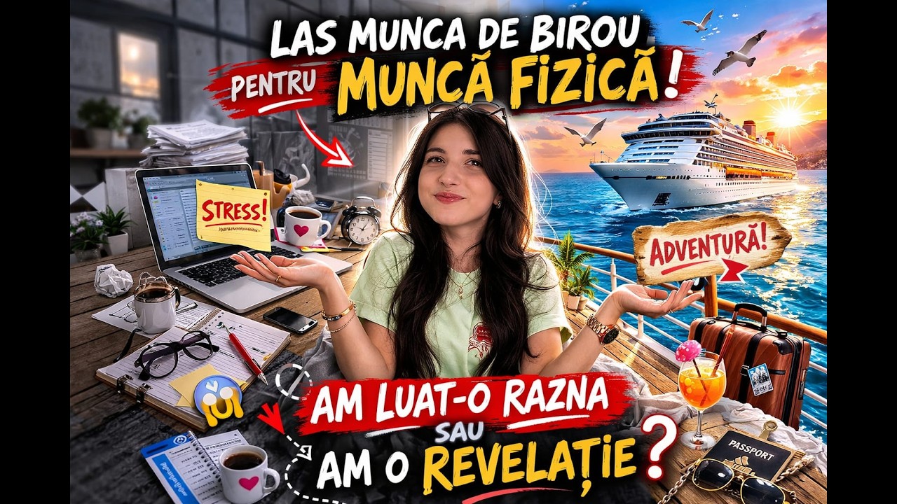 Las munca de BIROU pentru munca FIZICA! Am luat-o RAZNA sau am o REVELATIE?