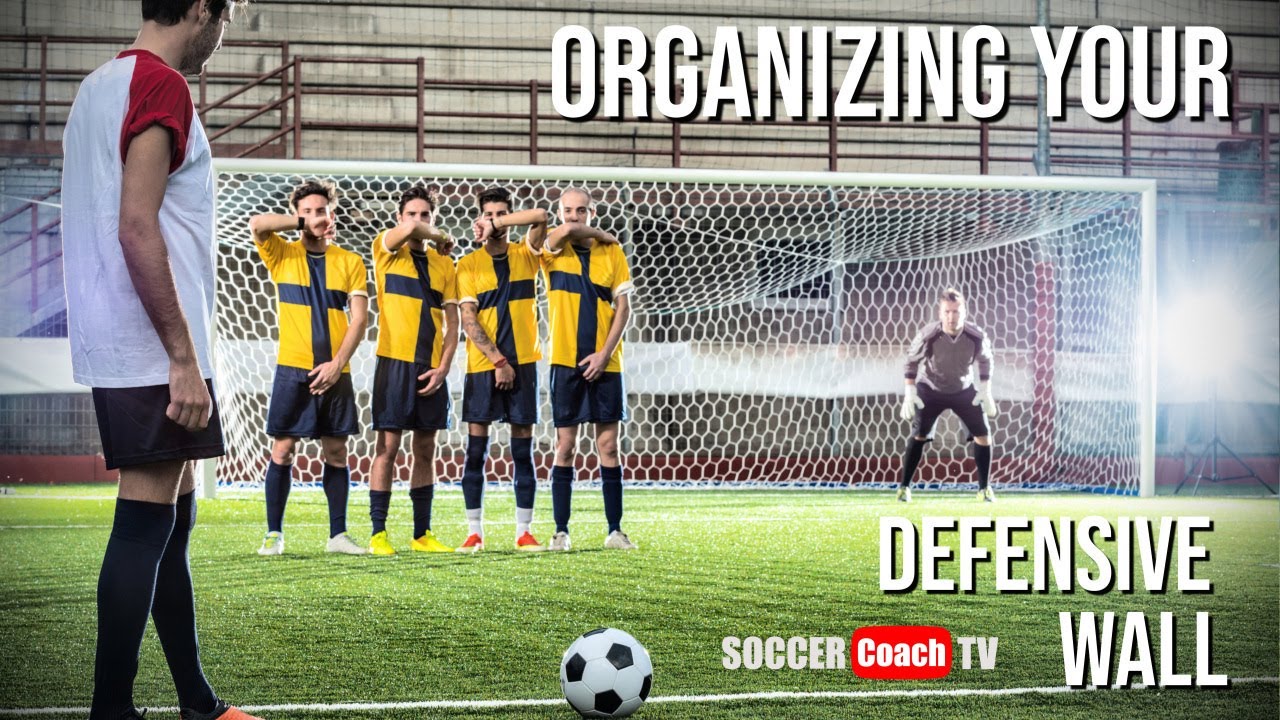 SoccerCoachTV - Organizing Your Defensive Wall.