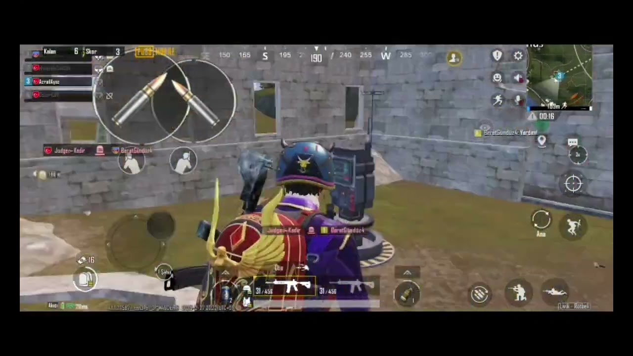 Çift M4 ile win almaya çalışıtken hileye denk geldim #pubg mobile