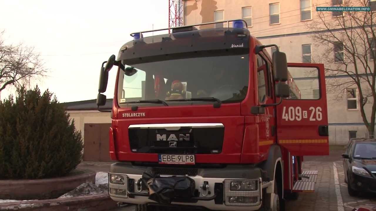 Nowy wóz strażacki dla OSP Dobrzelów (gmina Bełchatów)