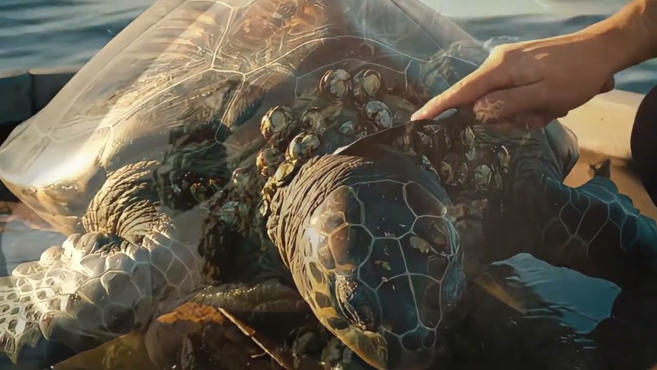 ASMR | Turtle Care: Gentle Barnacle Removal & Shell Sounds